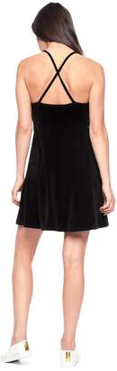 Juicy Couture Velour Lace Up Strappy Dress