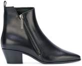Thumbnail for your product : Saint Laurent zip detail ankle boots