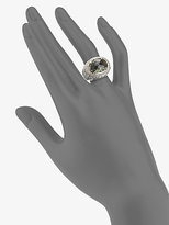 Thumbnail for your product : John Hardy Bamboo Green Amethyst, White Sapphire & Sterling Silver Dome Ring