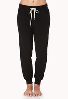Thumbnail for your product : Forever 21 Favorite Solid PJ Sweatpants