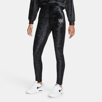 Nike Women's Sportswear Femme Velvet Leggings - ShopStyle