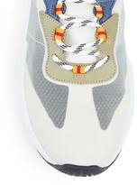 Thumbnail for your product : Roberto Cavalli Sport Mixed-Media Trainers