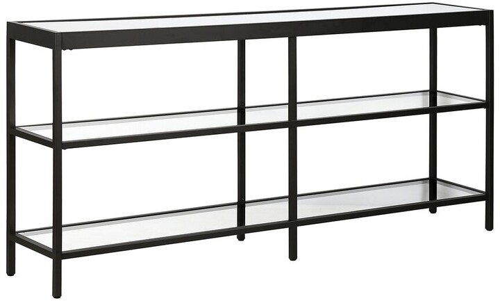 Abraham + Ivy Alexis 64In Blackened Bronze Console Table