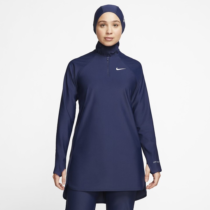 nike women's victory full coverage swim tunic