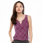 Thumbnail for your product : Dana Buchman floral embellished top - women's