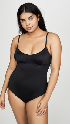Madewell Second Wave Structured One Piece Swimsuit