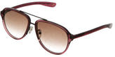 Thumbnail for your product : Bottega Veneta Gradient Aviator Sunglasses