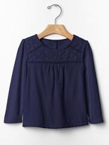 Thumbnail for your product : Gap Eyelet top