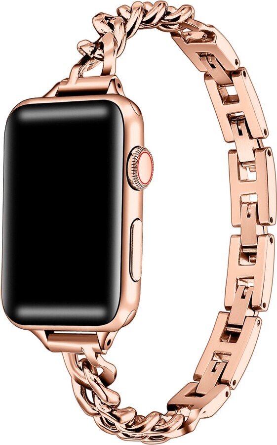 The Posh Tech Nikki Skinny Stainless Steel Band for Apple Watch 40,41,42mm