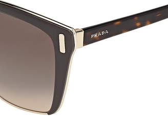Prada Women's Rounded Square Sunglasses