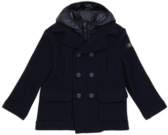Il Gufo Cotton and wool-blend coat