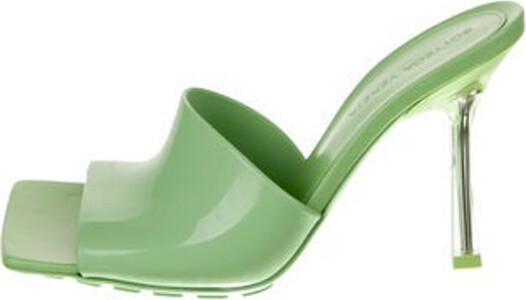 Bottega Veneta Rubber Slides Green Includes Box & Dust Bag Designer