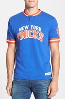 Thumbnail for your product : Mitchell & Ness 'New York Knicks - Game Ball' Tailored Fit Short Sleeve Henley
