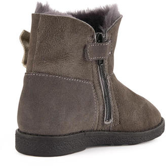 MonnaLisa Fur-lined leather boots