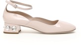Thumbnail for your product : Miu Miu Crystal-embellished Pumps