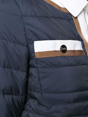 Herno cropped quilted jacket