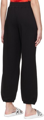 Versace Jeans Couture Black Cotton Lounge Pants