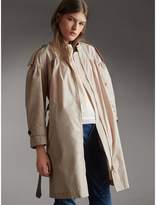 Thumbnail for your product : Burberry Lightweight Ruched Coat , Size: 04, Pink