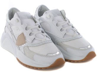 Philippe Model Sneakers Donna eze Low In Pelle E Nylon - ShopStyle Trainers  & Athletic Shoes