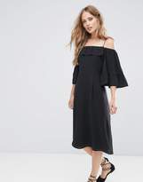 Thumbnail for your product : Whistles Off Shoulder Frill Dress