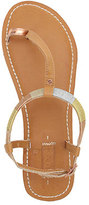 Thumbnail for your product : Roxy Valencia Metallic Strap Sandals