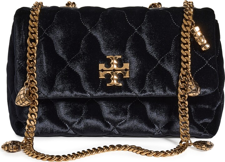 Tory Burch Kira Small Black Velvet Bag Buy Tory Burch Kira Chevron