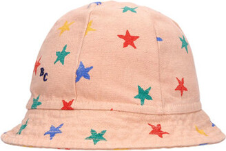 Bobo Choses Stars print gabardine cotton bucket hat