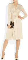Thumbnail for your product : Issa Wrap-effect silk-jersey dress