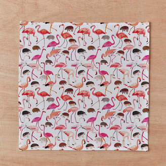 Flamingos James Barker And Hedgehogs Handkerchief Pocket Square