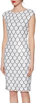 Thumbnail for your product : Gina Bacconi Ariel Scallop Design Sequin Dress
