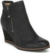 naturalizer laila leather wedge bootie