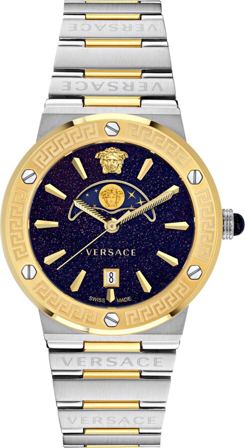 Greca Logo Moonphase Watch