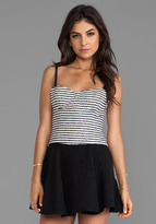 Thumbnail for your product : Alice + Olivia May Spaghetti Strap Bustier Top