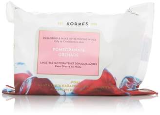 Korres Pomegranate Cleansing and Makeup Removing Wipes