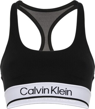 Calvin Klein Women's Premium Performance Moisture Wicking Medium Impact Sports  Bra