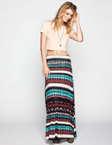 Thumbnail for your product : Full Tilt Linear Stripe Maxi Skirt