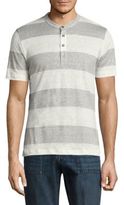 Thumbnail for your product : Eleventy Heathered Striped Tee