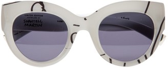 Max Mara Grey Plastic Sunglasses