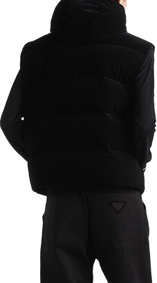関税込 PRADA |Technical fabric down vest 関税込 PRADA |Technical fabric down vest