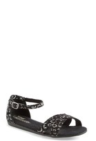 Thumbnail for your product : Toms 'Correa - Black Snow Leopard' Sandal (Women)