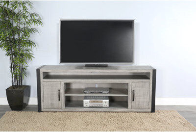 Gracie Oaks Arianni Solid Wood TV Stand for TVs up to 85\
