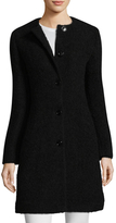 Thumbnail for your product : Love Moschino Textured Wool-Blend Coat
