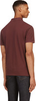 Thumbnail for your product : Valentino Plum Purple Single Stud Polo