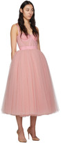 Thumbnail for your product : Dolce & Gabbana Pink Tulle Bustier Dress