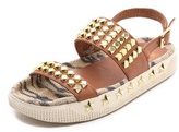 Thumbnail for your product : Ash Karma Studded Flat Sandals