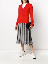 Thumbnail for your product : Tory Burch Button-Up V-Neck Cardigan