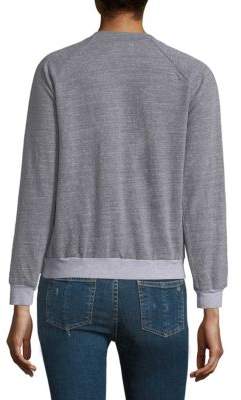 Monrow Lace-Up Sweatshirt