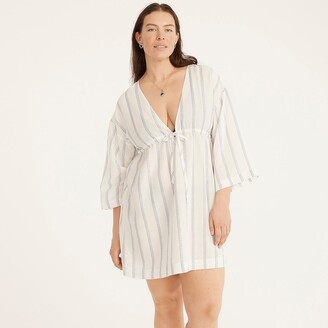 silk caftan j crew