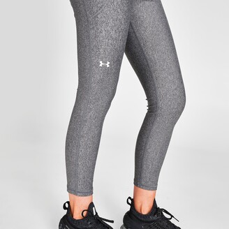 Under Armour Womens HeatGear No Slip Ankle Tights Grey XS