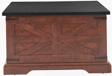 Ophelia & Co. Farmhouse Coffee Table Square Table With Large Hidden Storage Compartment For Living Room
